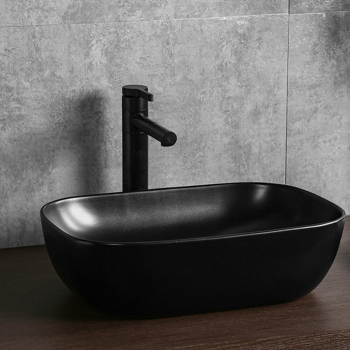 460*330*140mm Infinity Ceramic Rectangle Above Counter Art Basin