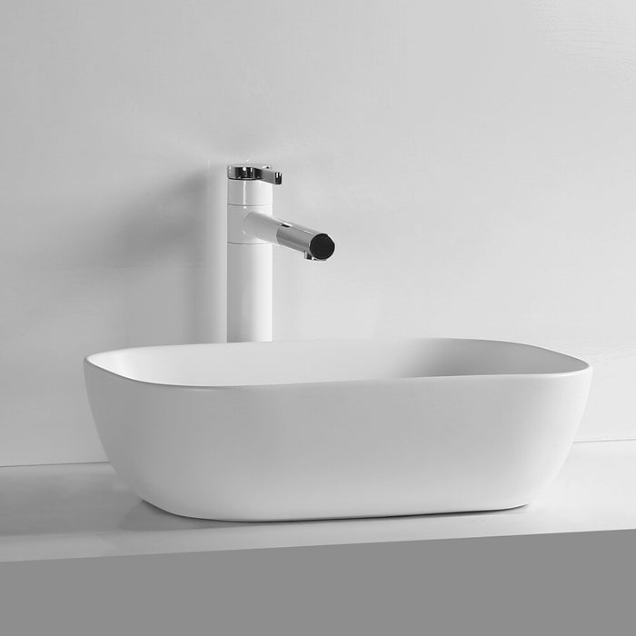 460*330*140mm Infinity Ceramic Rectangle Above Counter Art Basin