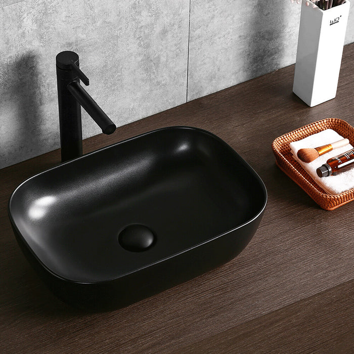 460*330*140mm Infinity Ceramic Rectangle Above Counter Art Basin