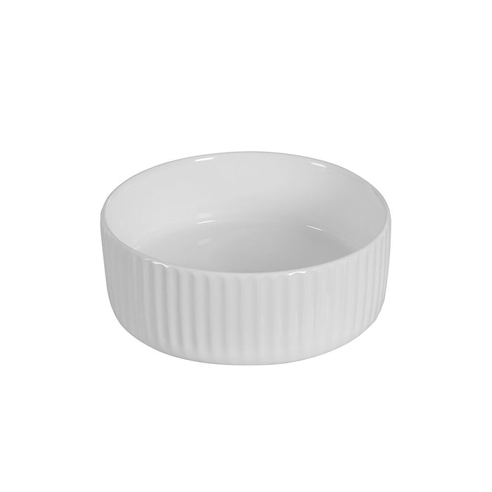 300*300*110mm Infinity Ceramic Round Above Counter Art Basin