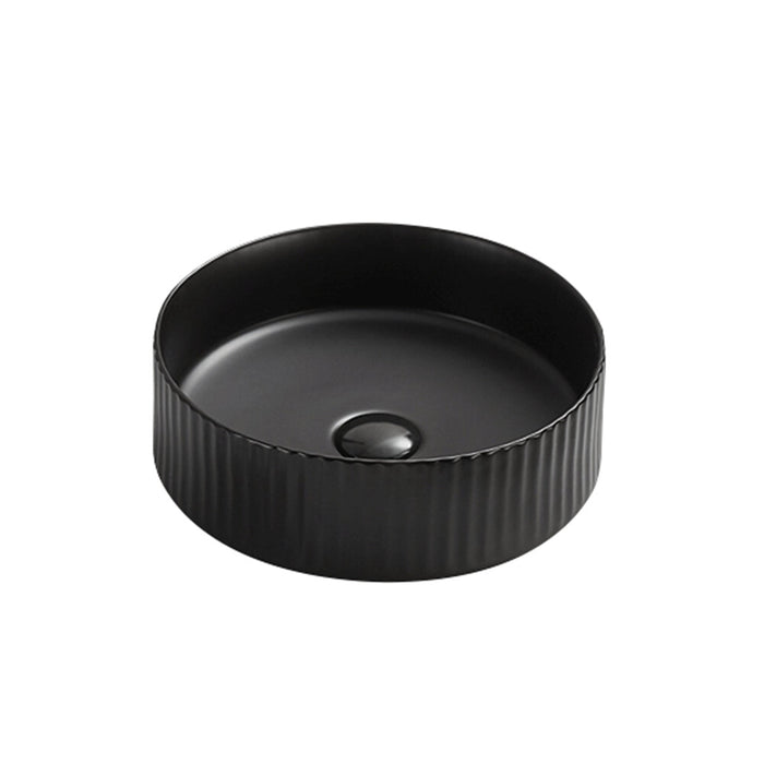 360*360*115mm Infinity Ceramic Round Above Counter Art Basin