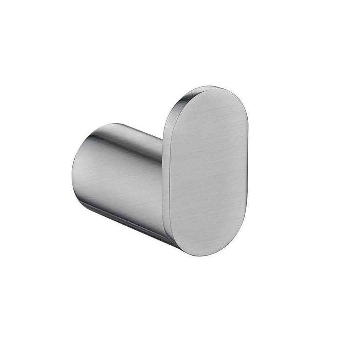 50mm Aquaperla Norico Esperia Solid Brass Oval Robe Hook