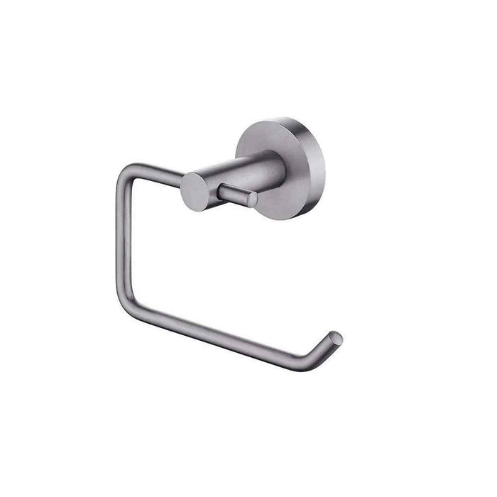 138mm Aquaperla Norico Pentro Stainless Steel Round Toilet Roll Holder