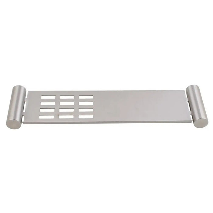 400mm Aquaperla Norico Pentro Stainless Steel Round Bars Shower Shelf