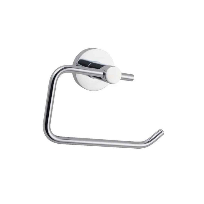 138mm Aquaperla Norico Pentro Stainless Steel Round Toilet Roll Holder