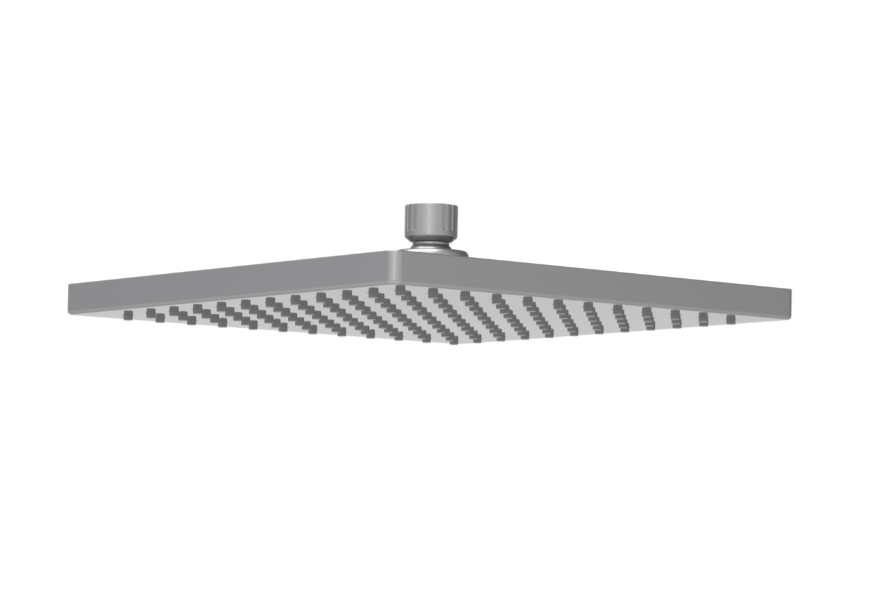 Rosa Square Overhead Shower Matt Black/Brushed Nickel/Brushed Gold/Gun Metal - HD reno