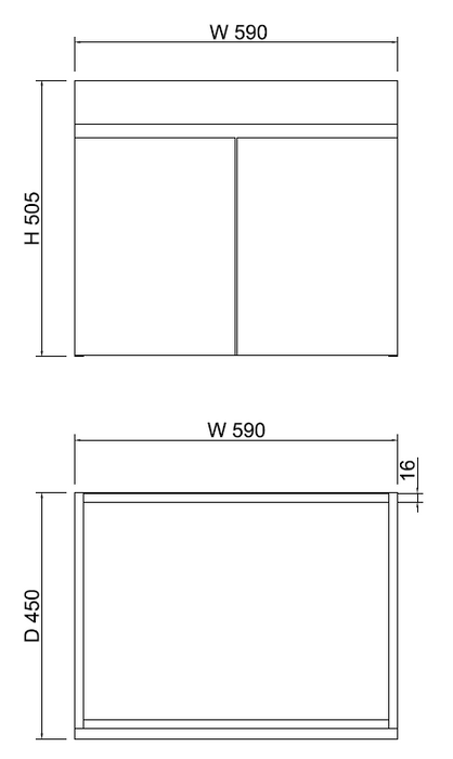 600-1500mm*450*505mm ABS Less Polyurethane Moisture Resistance Gloss White Wall Hung Vanity - HD reno