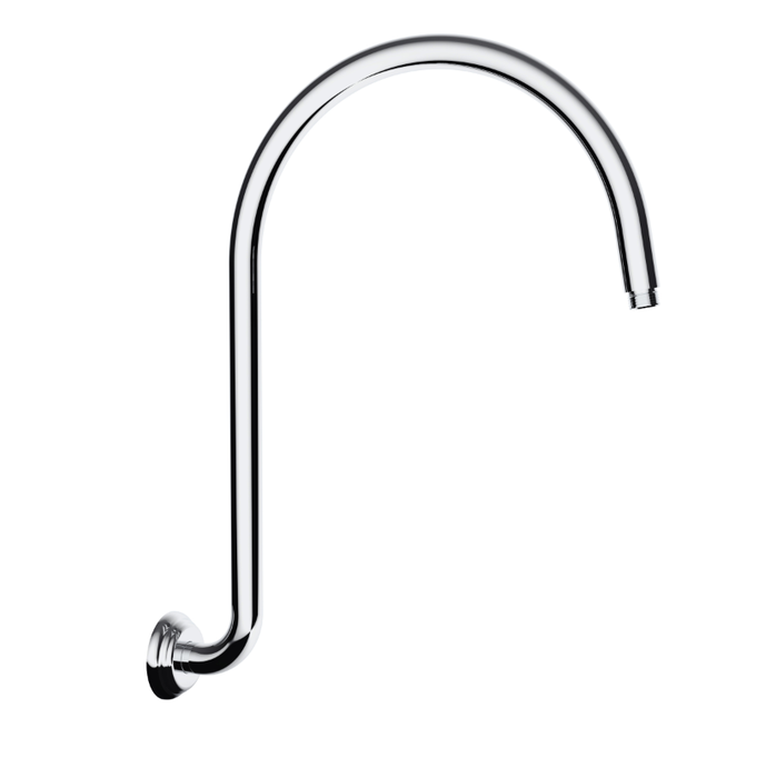 ACL Clasico Chrome/Brushed Nickel/Brushed Gold/Matt Black High-rise Brass Shower Arm - HD reno