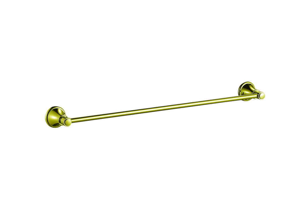 800mm Clasico Chrome/Brushed Nickel/Brushed Gold/Matt Black Single Towel Rail - HD reno