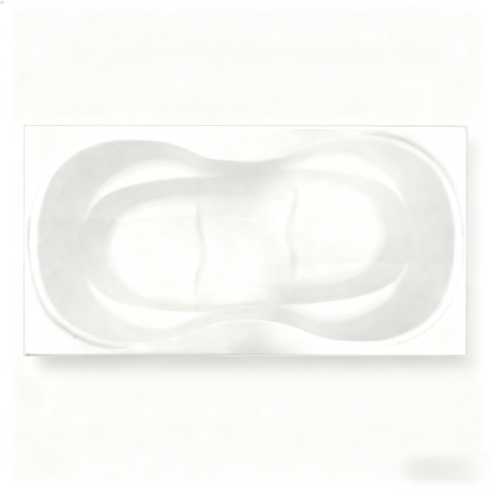 Bargelo Petite 1800*900*500mm Gloss White Acrylic Drop in Bath Tub