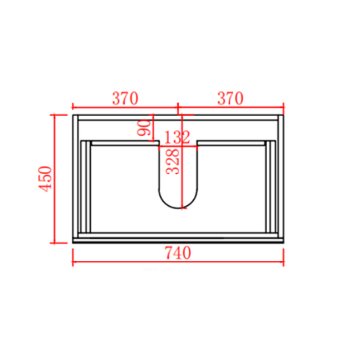 600-1500*460*560mm Matt White Bathroom Vanity Wall Hung Cabinet Only and Ceramic/Stone Top Available