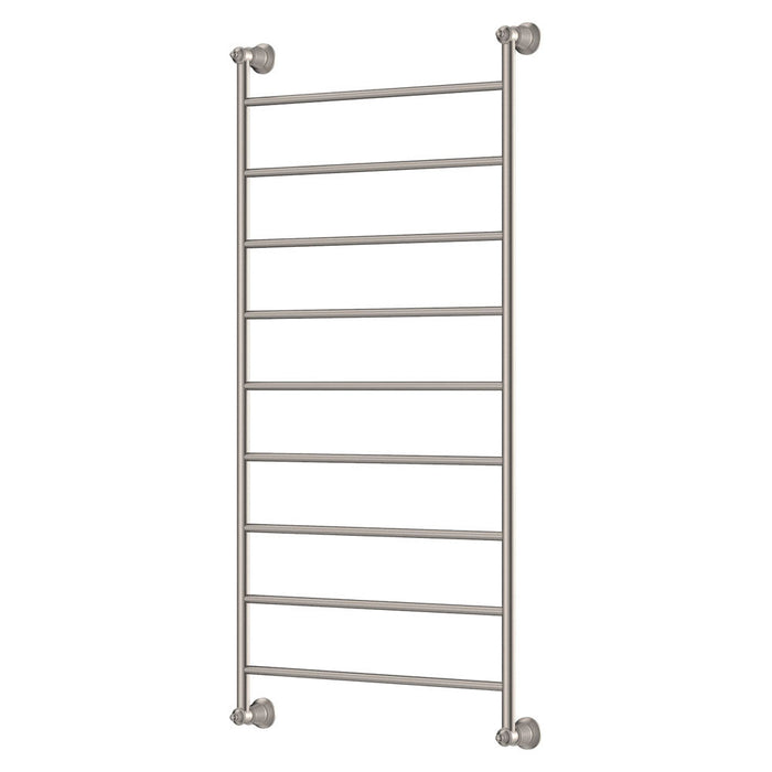 600*1200*92.5mm Lillian Brushed Nickel Stainless Steel Heated Towel Rail