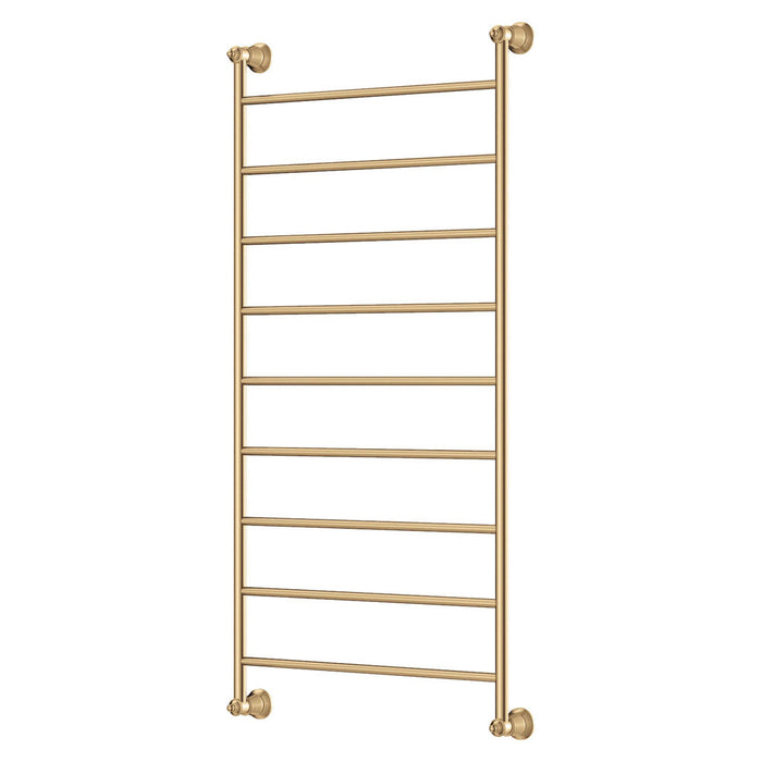 600*1200*92.5mm Lillian Urban Brass Stainless Steel Heated Towel Rail