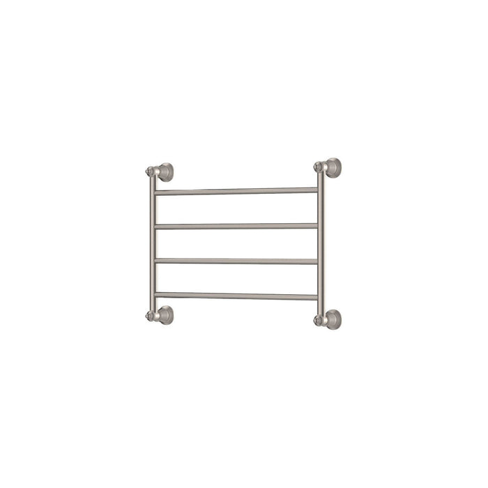 600*450*92.5mm Lillian Brushed Nickel Stainless Steel Heated Towel Rail