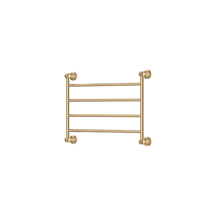 600*450*92.5mm Lillian Urban Brass Stainless Steel Heated Towel Rail