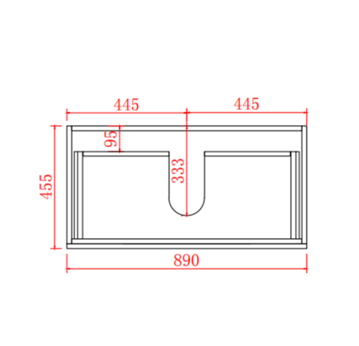 600-1500*460*560mm Stella Walnut Bathroom Vanity Wall Hung Cabinet Only and Ceramic/Stone Top Available