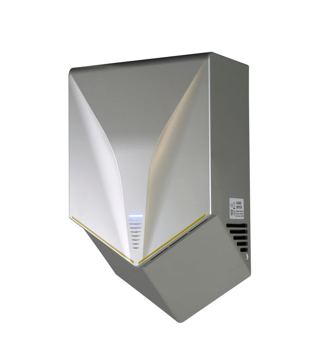 240*143*393mm ABS White/Brushed Nickel/Matte Black Hand Dryer