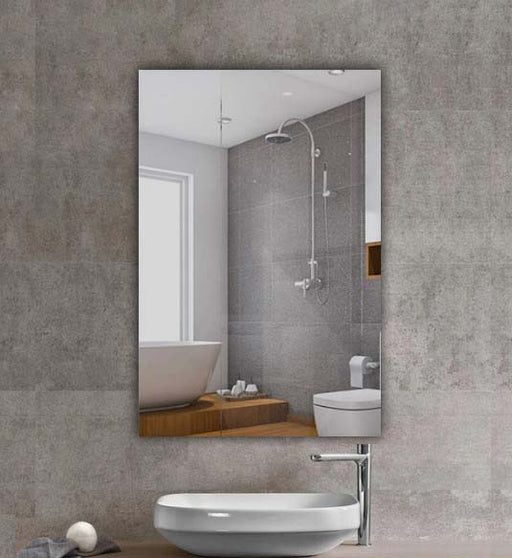 600-1500mm ABS Pencil Edge Copper-Free Rectangle Square Wall Mounted Mirror Only - HD reno
