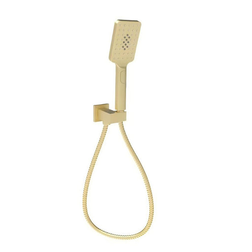 Eden Square Hand Shower On Wall Outlet Bracket Brushed Nickel/Brushed Gold/Gun Metal - HD reno