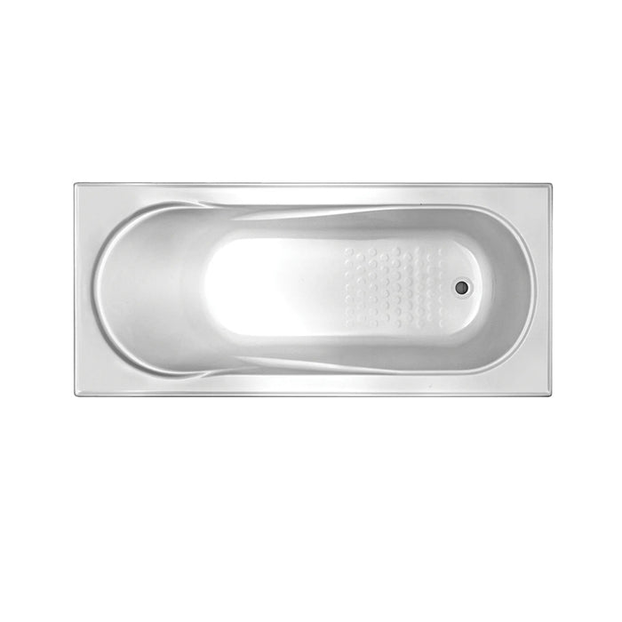 Allura 1220/1530/1670/1800*740*450mm bath tub White Acrylic drop in Rectangle - HD reno
