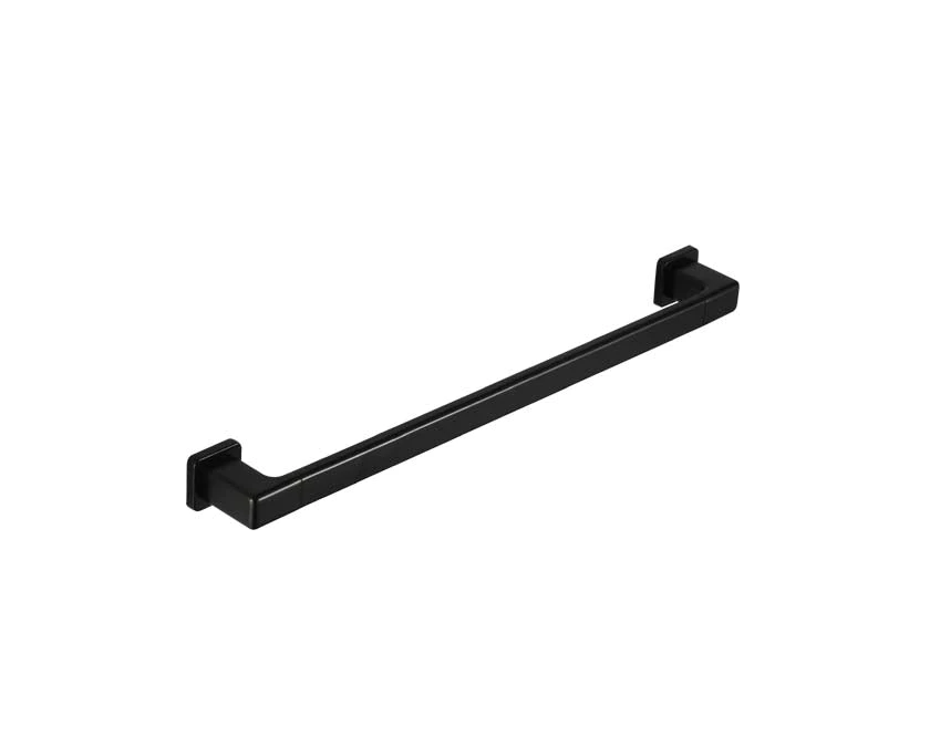 Robert Single Towel Rail - 600mm (Black)