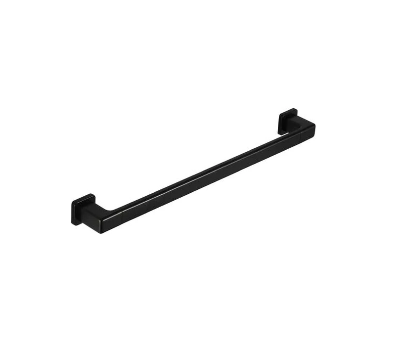 Robert Single Towel Rail - 800mm (Black)
