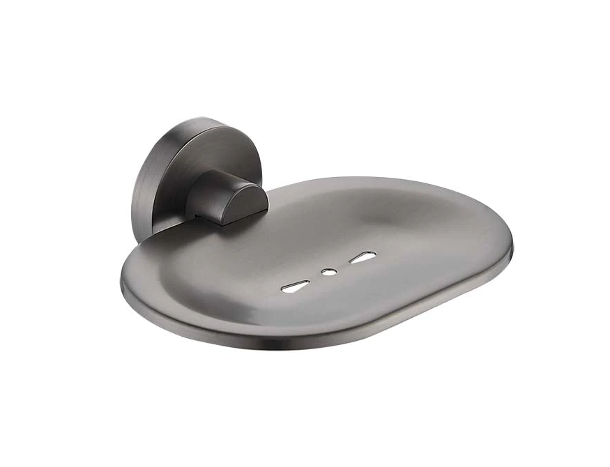 Ideal Soap Dish (Brushed Gun Metal)