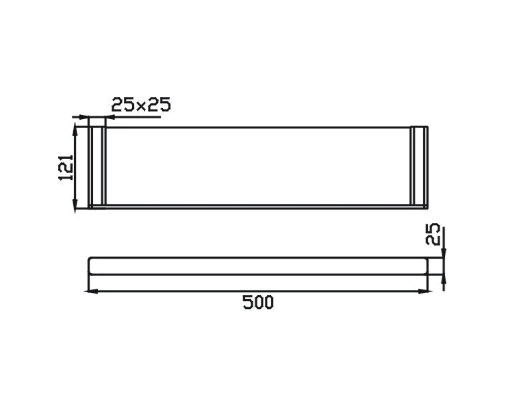Elegant Shelf (Black)