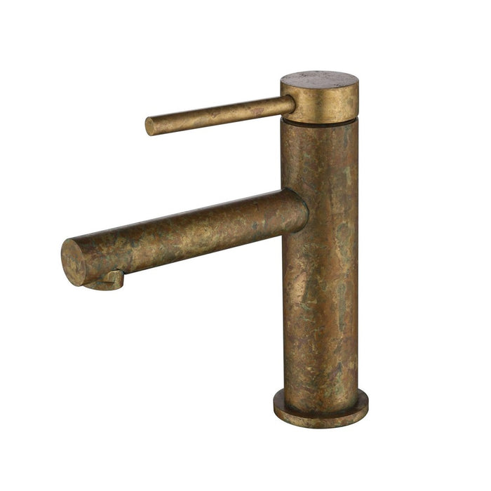Bella LVB Mica Living Brass With Straight Spout Basin Mixer - HD reno