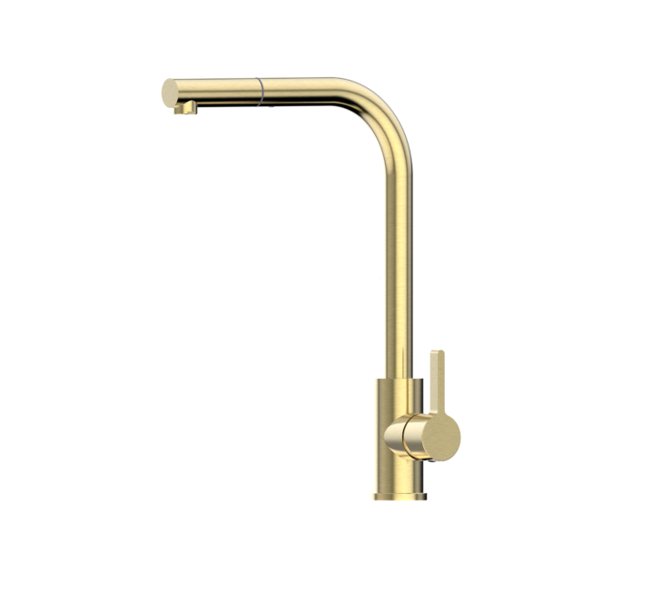 Suprema XCLAIMER XPRESS FIT Satin/Black-Bling/Gun Metal/Rose Gold/Brushed Gold/Polished Stainless Steel Straight Neck Retractable Mini Pull Out Mixer