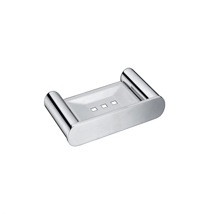 Chrome/Matt Black/Brushed Gold/Brushed Nickel/Gunmetal Grey SS RUND Soap Holder