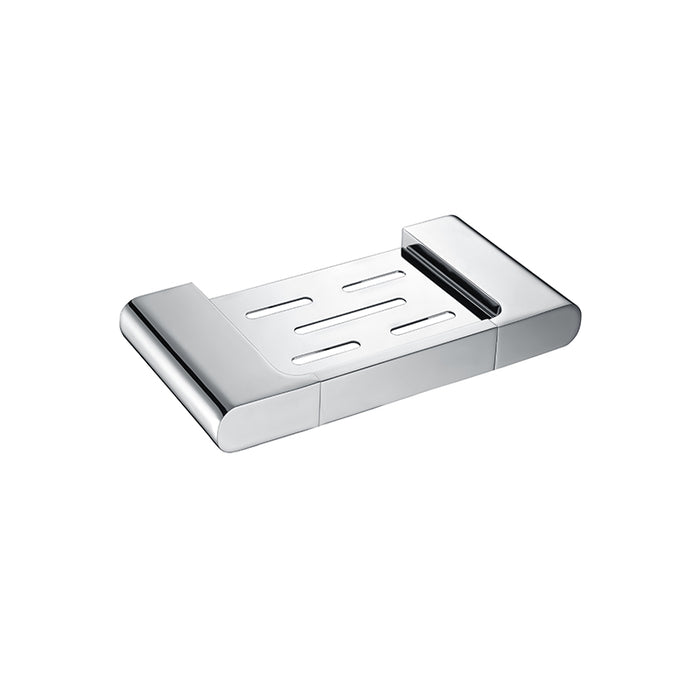 BK KOMPAKT RUND Chrome/Matt Black/Brushed Nickel/Brushed Gold/Brushed Gun Metal/Brushed Bronze Brass Rectangle Soap Tray - HD reno