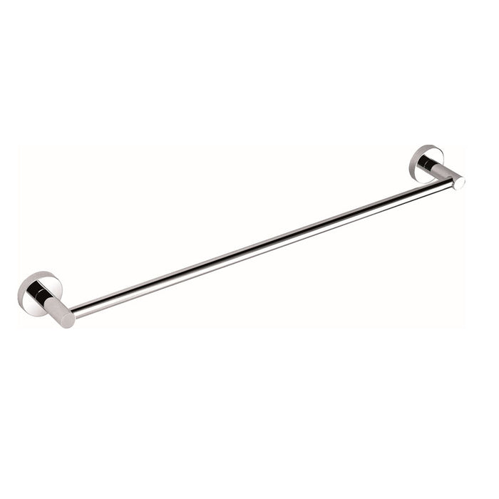 750mm BK RUND Chrome/Matt Black/Brushed Nickel/Brushed Gold/Brushed Gun Metal/Brushed Bronze Brass Single Round Bars Towel Rails - HD reno