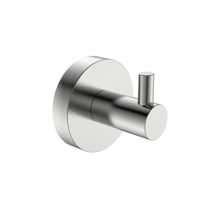 BK RUND Chrome/Matt Black/Brushed Nickel/Brushed Gold/Brushed Gun Metal/Brushed Bronze Brass Round Single Robe Hooks - HD reno