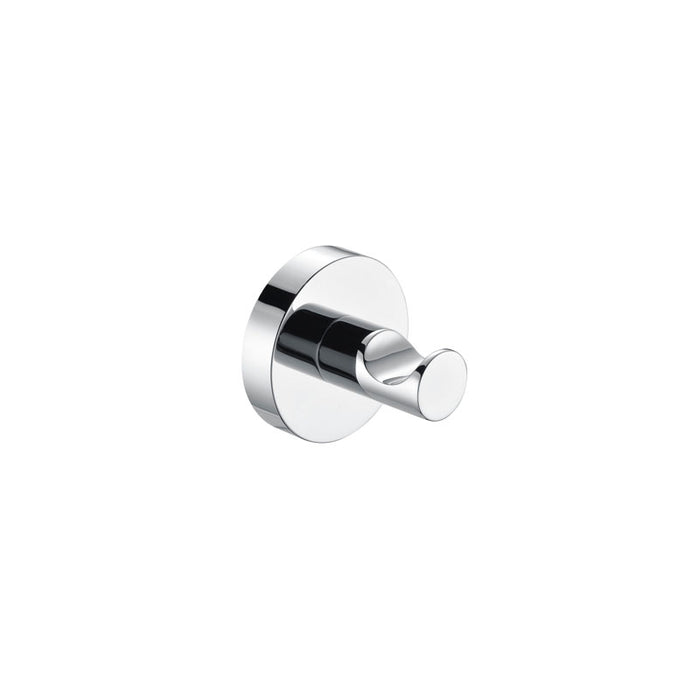 BK RUND Chrome/Matt Black/Brushed Nickel/Brushed Gold/Brushed Gun Metal Brass Round Single Robe Hooks - HD reno