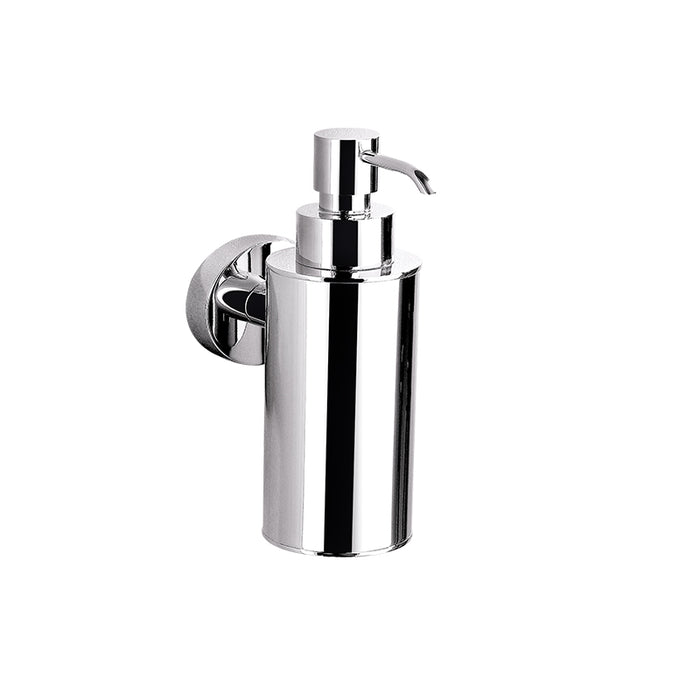 BK RUND Manual Chrome Brass Round Soap Dispensers - HD reno