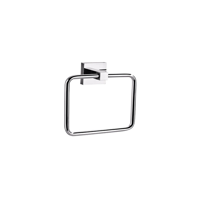 BK ECKIG Chrome Brass Square Towel Rings - HD reno