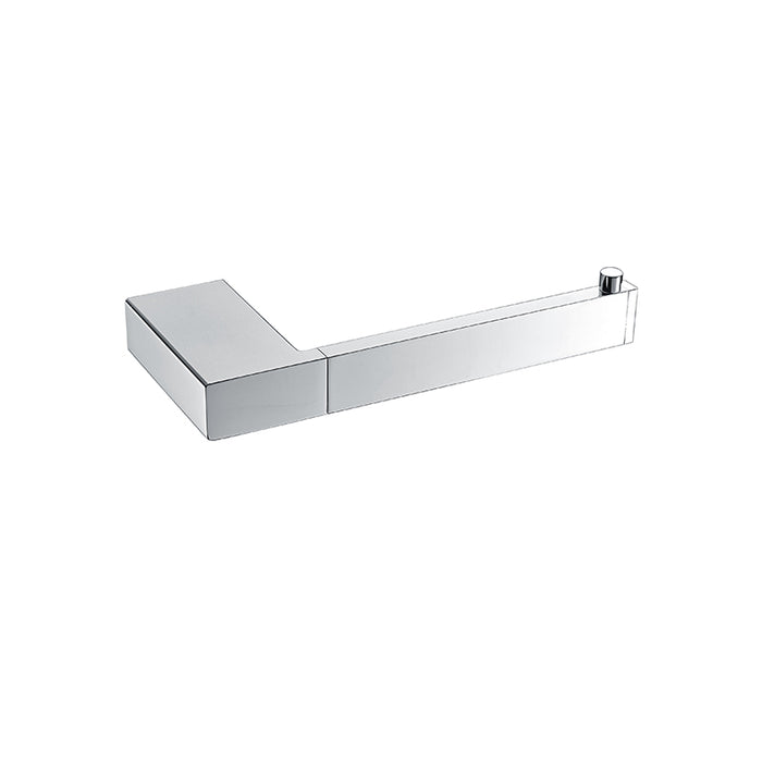 BK KOMPAKT ECKIG Chrome/Matt Black/Brushed Nickel Brass Single Rectangle Toilet Paper Holders