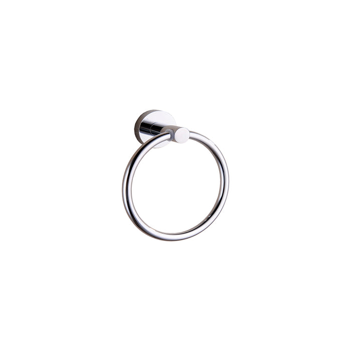 BK WAHLEN 10 Chrome Zinc Alloy Round Towel Rings - HD reno