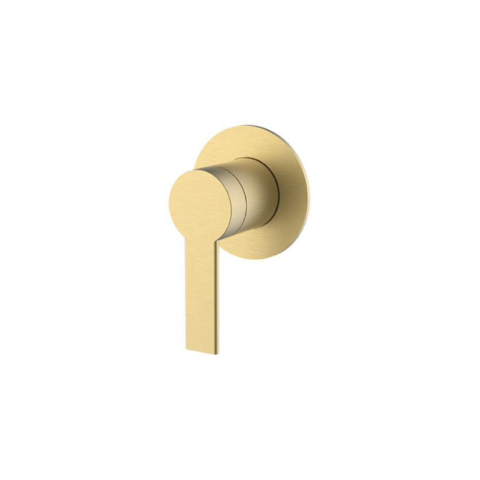 BK Iris Chrome/Matt Black/Brushed Nickel/Brushed Gold/Gunmetal Grey/Brushed Bronze Brass Shower Mixer - HD reno