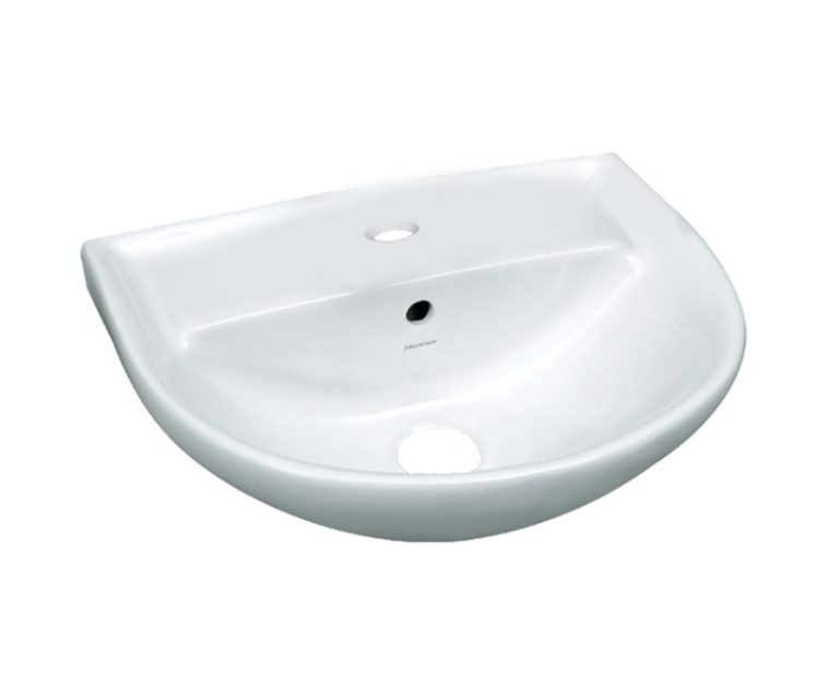 480*370*185mm Windsor Ceramic Compact Wall Basin With Waste - HD reno