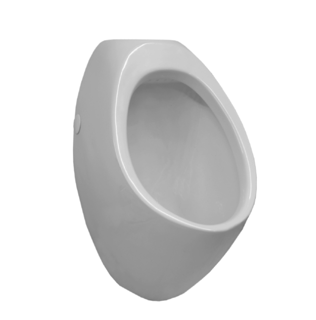 360*370*670mm Johnson Suisse Life White Ceramic Wall Hung Urinal - HD reno