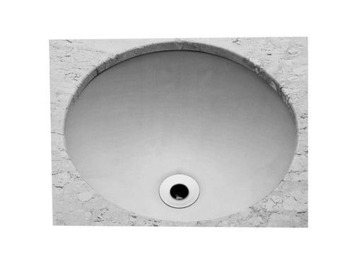 360*360*140mm Ceramic Round Compact Counter Vanity Basin With Waste - HD reno