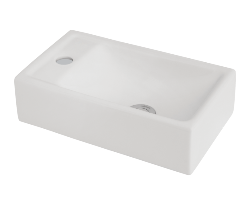 400*230*110mm/350*350*135mm Ceramic Compact Wall Basin With Waste - HD reno