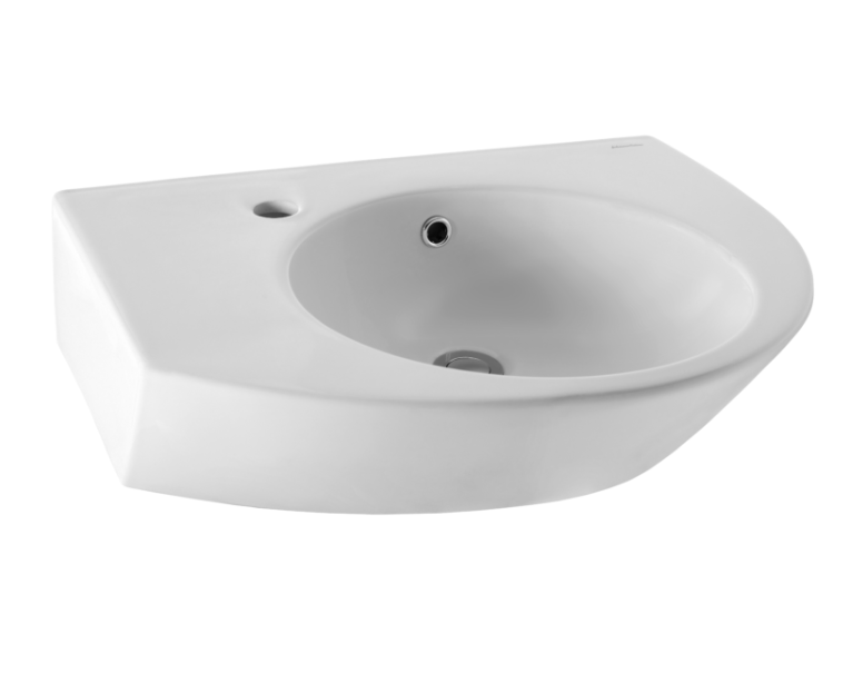 580*450*175mm Toledo Ceramic Wall Shelf Basin With Waste