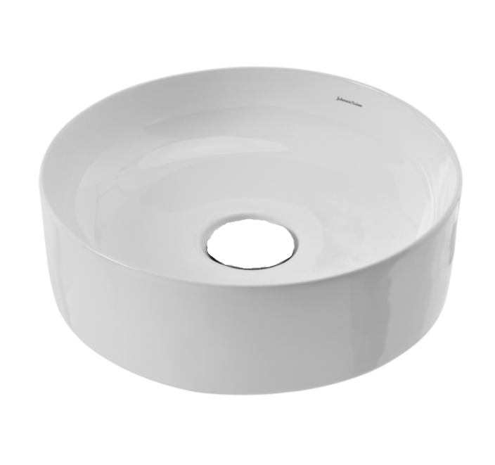 390*390*130mm Venezia Ceramic Round Countertop Basin With Waste - HD reno