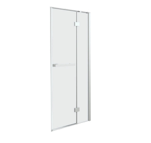 900-1200mm Barossa Chrome Toughened Glass WTW Pivot Semi-frameless Shower Screens - HD reno