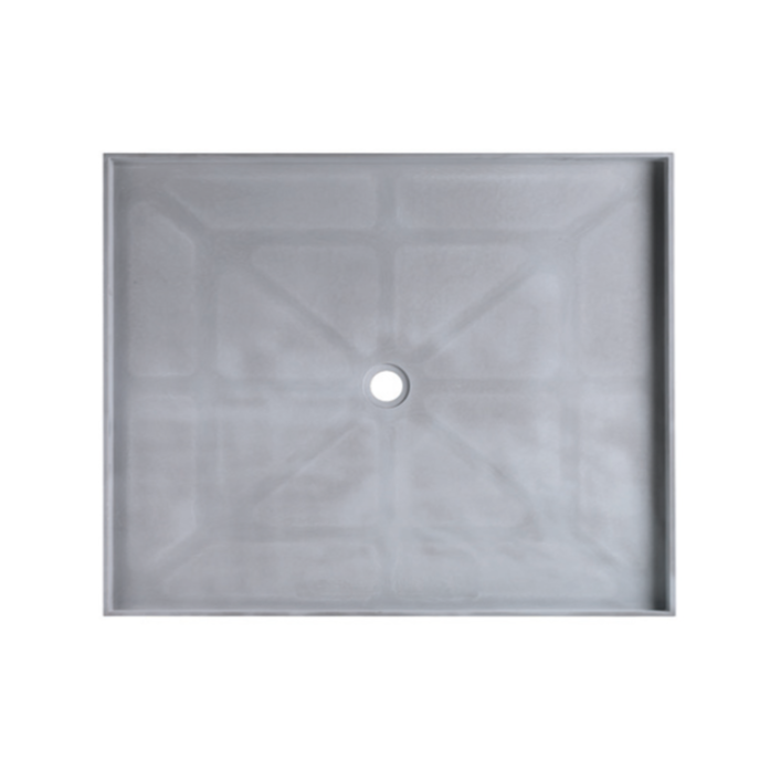 895-1200mm Tile Tray BMC Rectangular Centre Outlet Shower Base - HD reno
