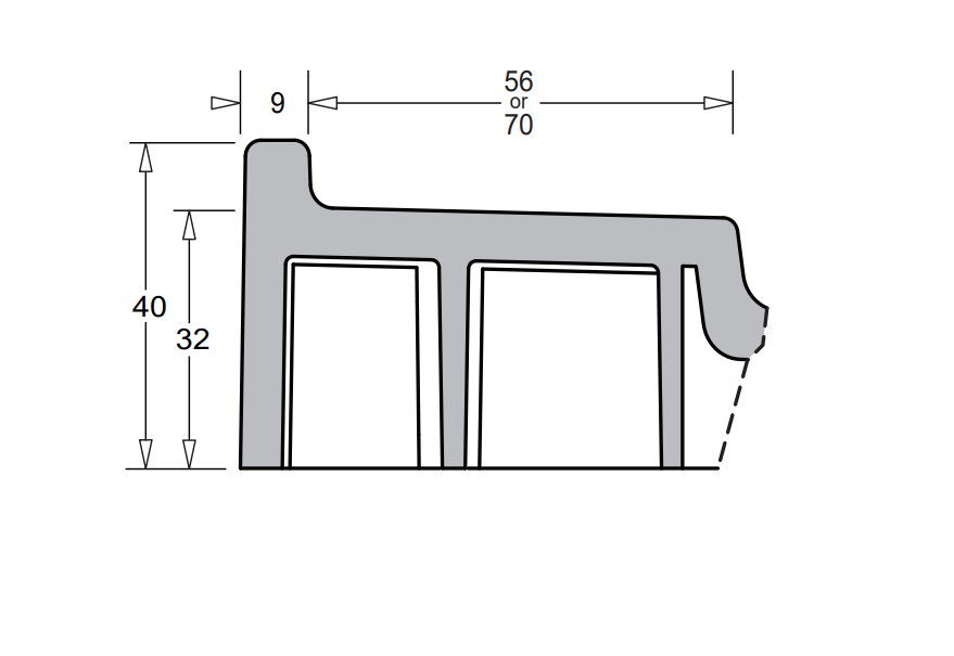 900mm Marbletrend Flinders SMC White Straight Diamond Front Corner Centre Outlet Shower Base - HD reno