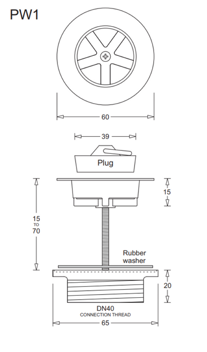 400*400*140mm Gemelli Ceramic Square Semi-inset Basin With Waste